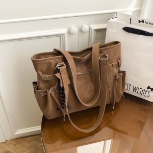 Japanese Retro Soft Tote Bag