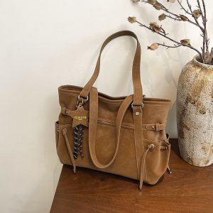 Japanese Retro Soft Tote Bag