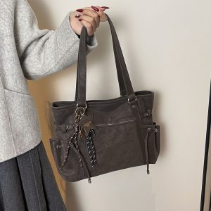 Japanese Retro Soft Tote Bag