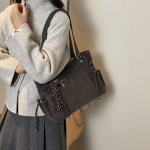 Japanese Retro Soft Tote Bag