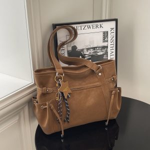 Japanese Retro Soft Tote Bag