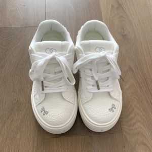 Korean Lace Bow Platform Sneakers